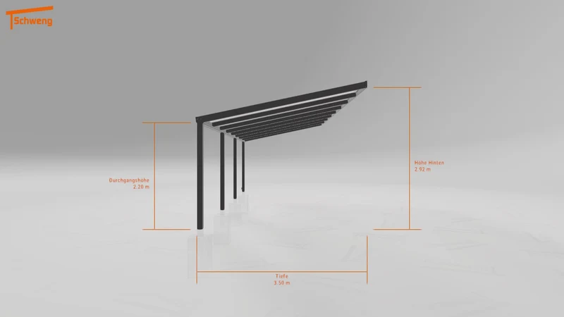 #DE Schweng Pultdachcarport S350 (ID 775p7j) #MTG