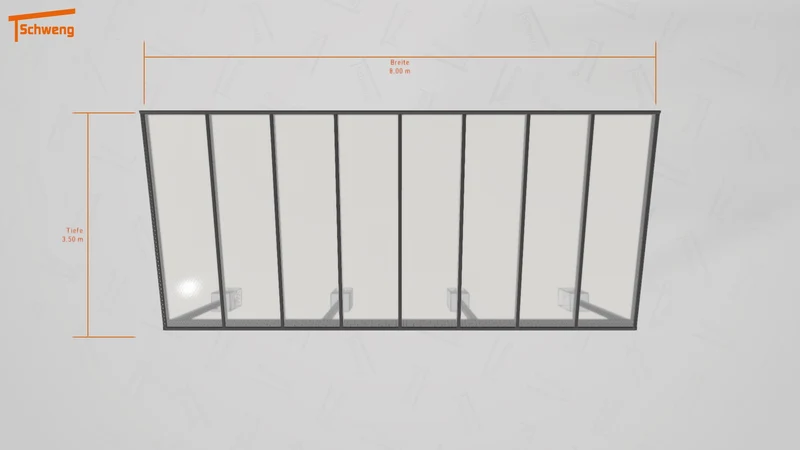 #DE Schweng Pultdachcarport S350 (ID 775p7j) #MTG
