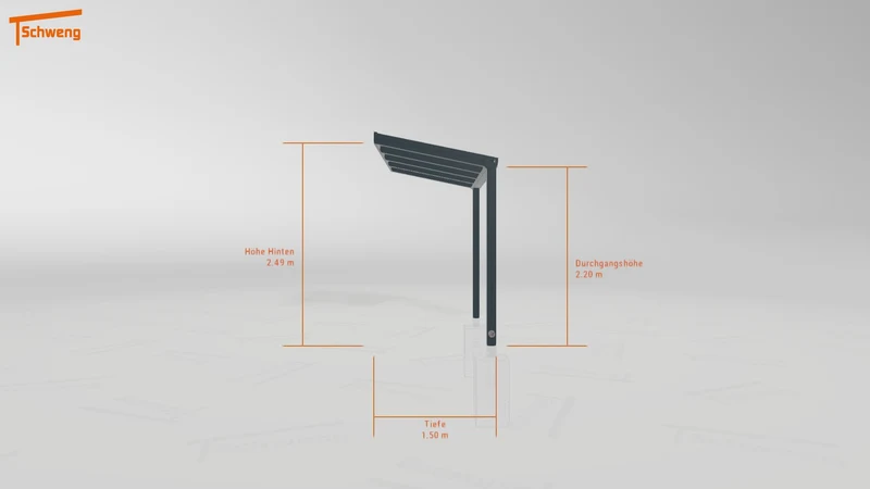 #DE Schweng Terrassenüberdachung S350 (ID bkjb4q)