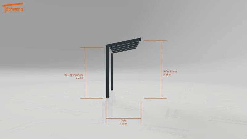 #DE Schweng Terrassenüberdachung S350 (ID bkjb4q)