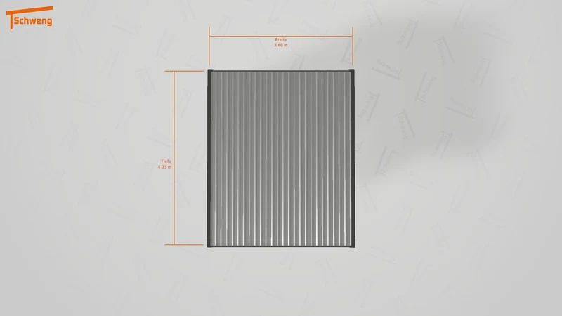 #DE Schweng Flachdachcarport C600 (ID n54qm3) #MTG