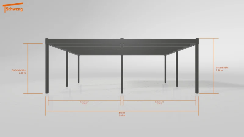 #DE Schweng Flachdachcarport C600 (ID g7p9pp) #MTG