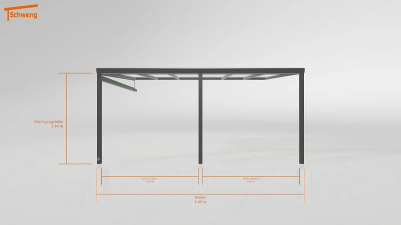#DE Schweng Pultdachcarport S400 (ID w3y4jg) #MTG