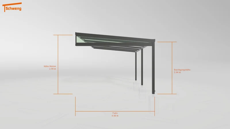 #DE Schweng Pultdachcarport S400 (ID w3y4jg) #MTG