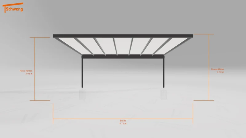 #DE Schweng Terrassenüberdachung S400 (ID rjrynx)