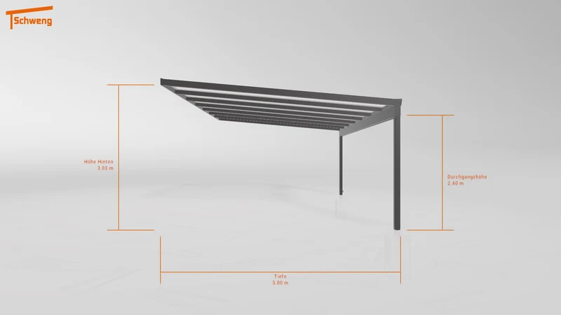 #DE Schweng Terrassenüberdachung S400 (ID rjrynx)
