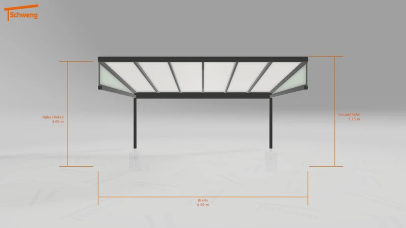 #DE Schweng Terrassenüberdachung S400 (ID g7pd5r)