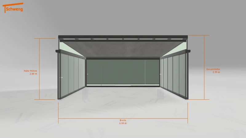 #DE Schweng Terrassenüberdachung S400 (ID zbxmxz)