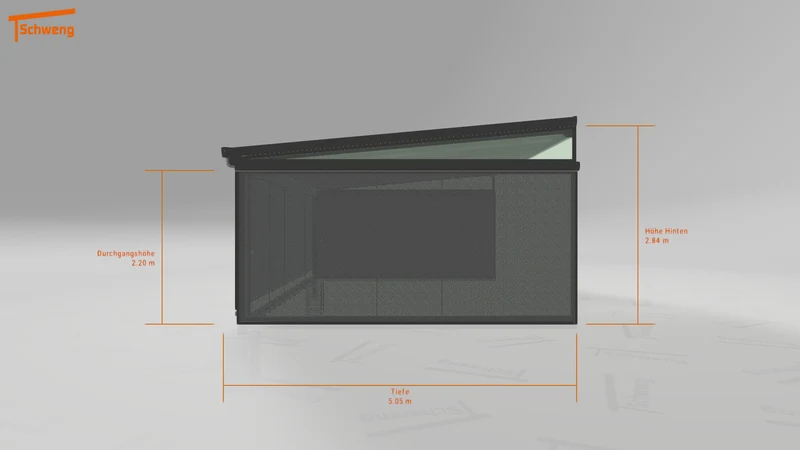 #DE Schweng Terrassenüberdachung S400 (ID zbxmxz)