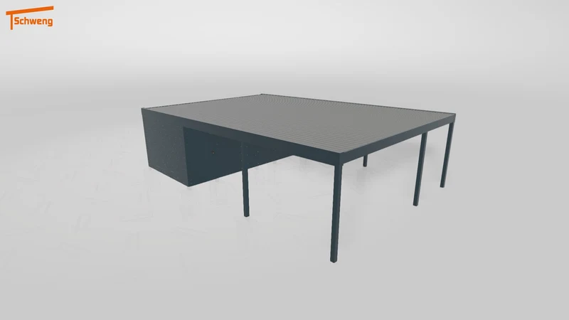 #DE Schweng Flachdachcarport C600 (ID mjrkw4) #MTG