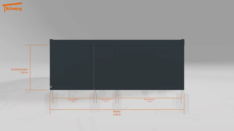 #DE Schweng Flachdachcarport C600 (ID mjrkw4) #MTG