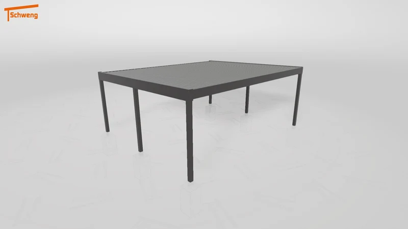 #DE Schweng Flachdachcarport C600 (ID 7753dz) #MTG