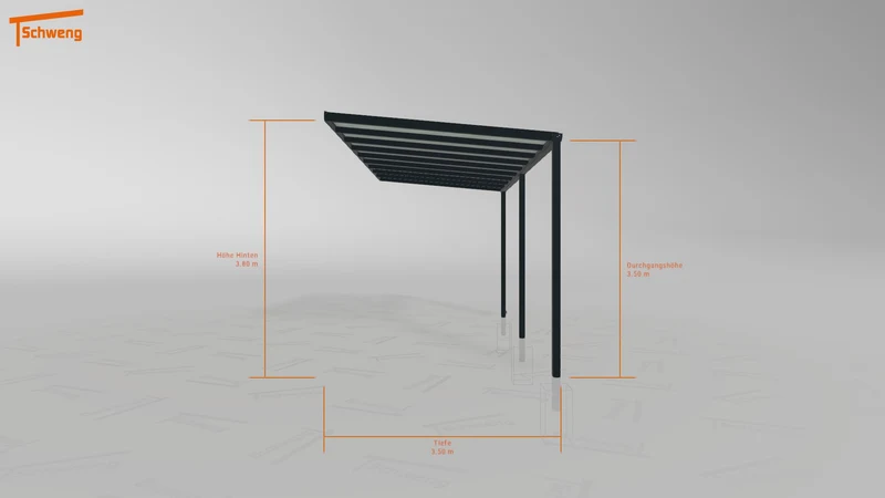 #DE Schweng Pultdachcarport S350 (ID yg73pz) #MTG