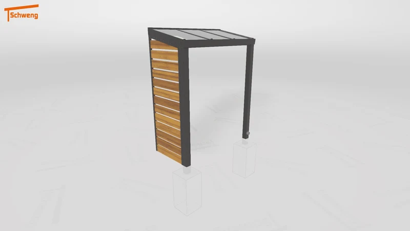 #DE Schweng Terrassenüberdachung S350 (ID 775prz)