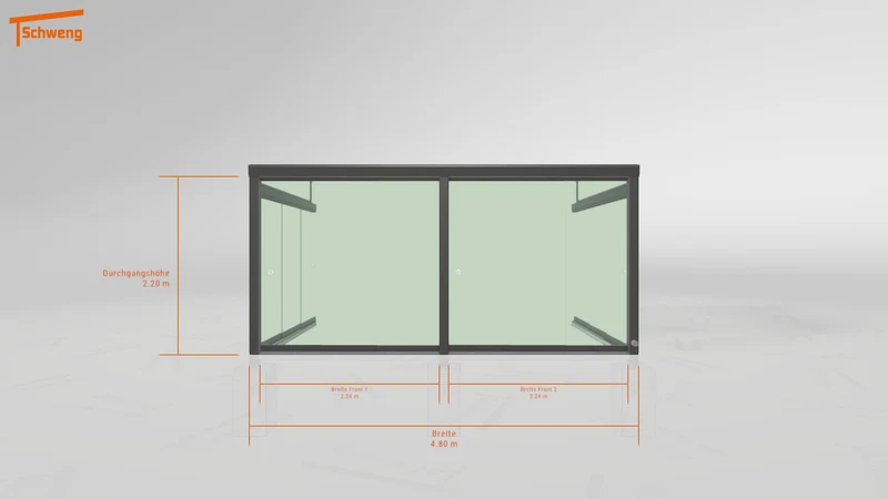 #AT Schweng Terrassenüberdachung S400 (ID 2qb5vd)