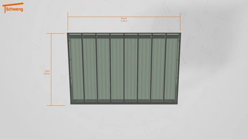 #DE Schweng Terrassenüberdachung S400 (ID 42vx3d) #MTG