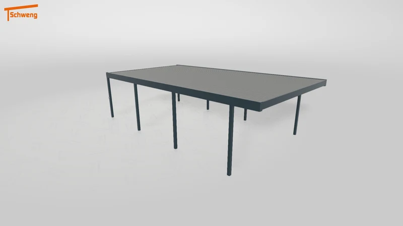 #DE Schweng Flachdachcarport C600+ (ID v49vyq) #MTG