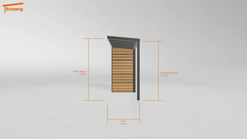 #DE Schweng Terrassenüberdachung S350 (ID bkjyvv)