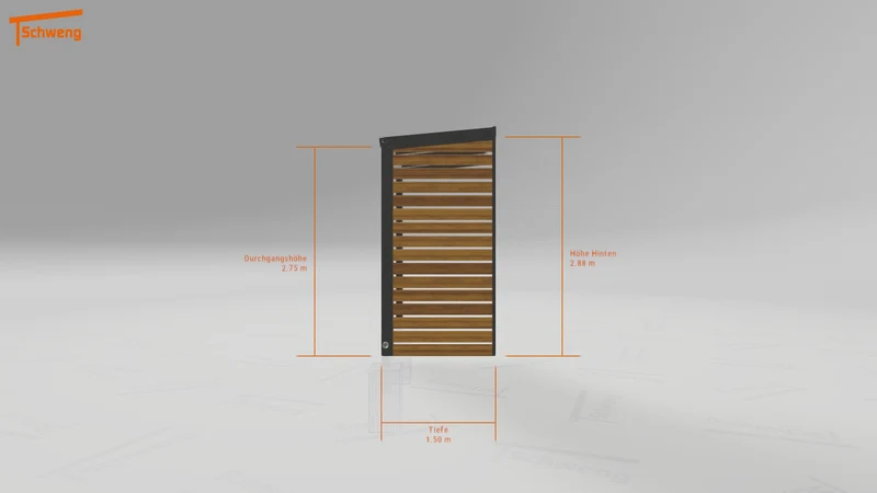 #DE Schweng Terrassenüberdachung S350 (ID bkjyvv)