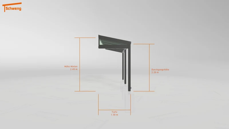 #DE Schweng Terrassenüberdachung S350 (ID zbxmn7)