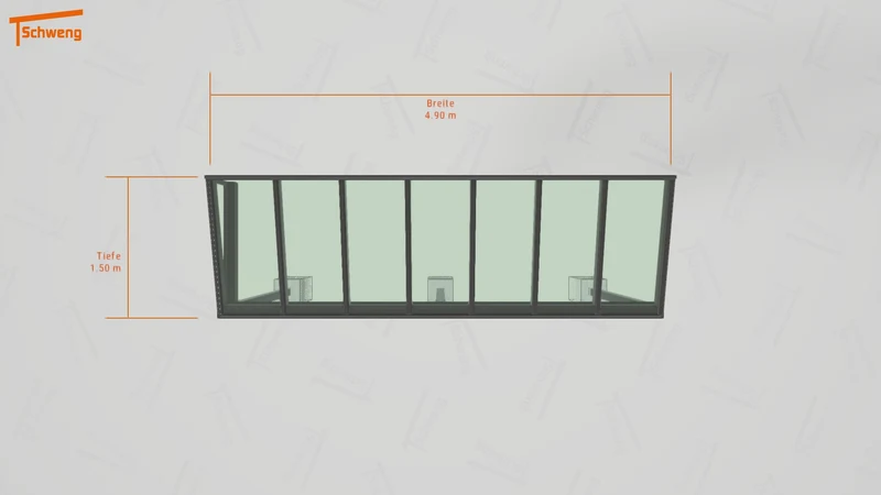 #DE Schweng Terrassenüberdachung S350 (ID zbxmn7)