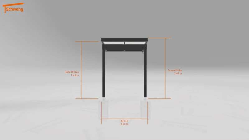 #DE Schweng Terrassenüberdachung S350 (ID 9wx8mp)