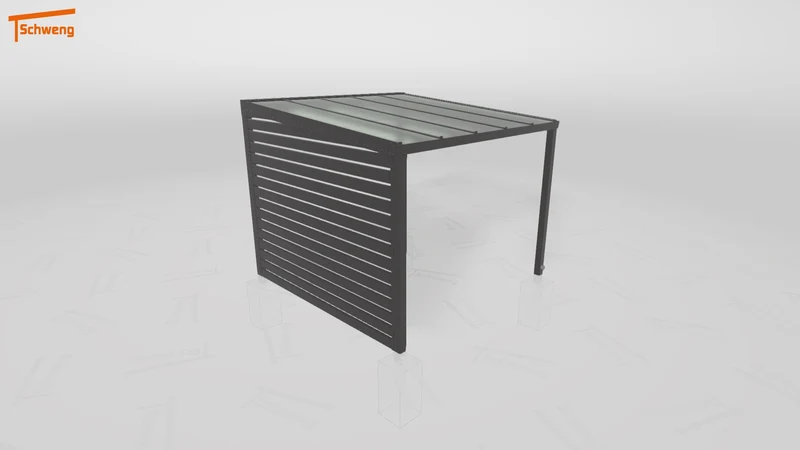 #DE Schweng Pultdachcarport S350 (ID yg7dn8)