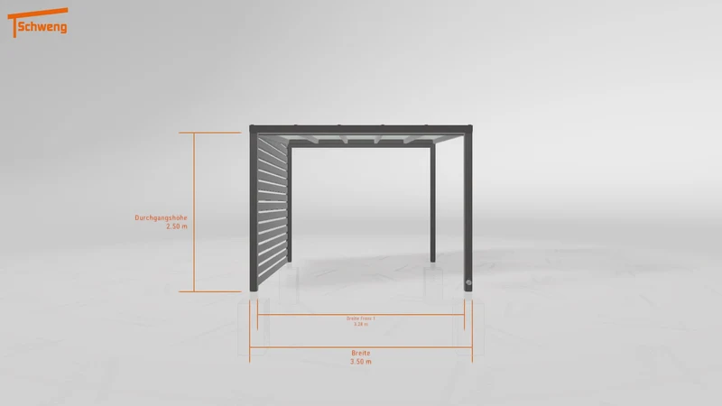 #DE Schweng Pultdachcarport S350 (ID yg7dn8)