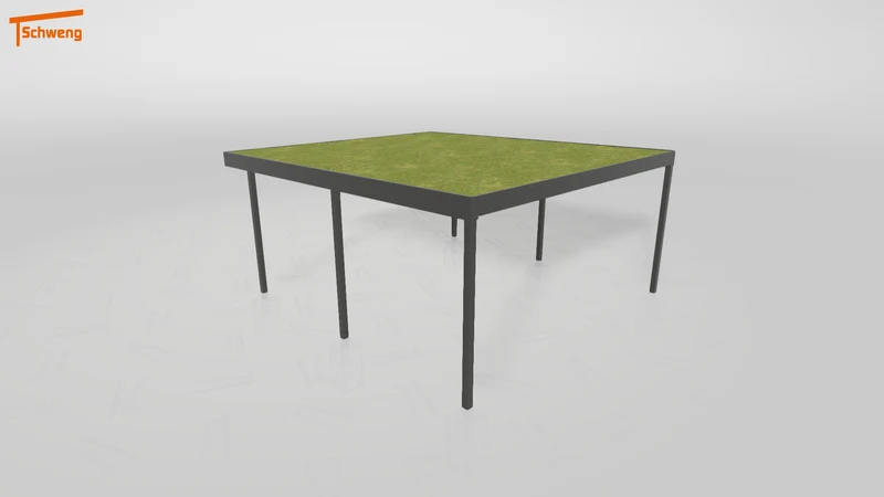 #AT Schweng Flachdachcarport C600+ (ID 857qzn) #MTG