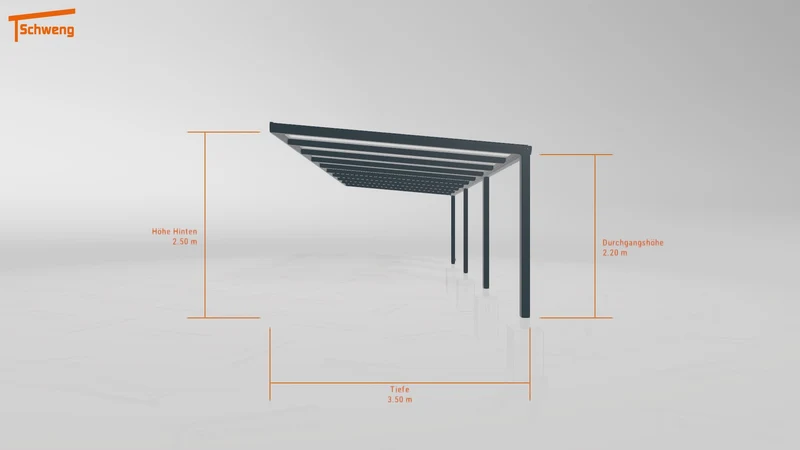 #DE Schweng Terrassenüberdachung S350 (ID x75q4g)