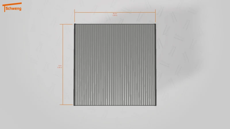 #DE Schweng Flachdachcarport C600+ (ID rjr4xx) #MTG
