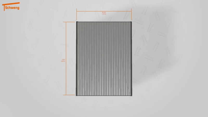 #DE Schweng Flachdachcarport C600 (ID v49zgq)
