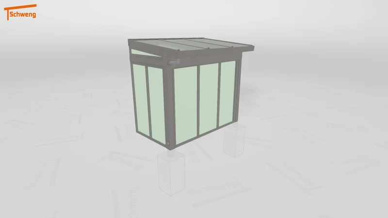 #DE Schweng Terrassenüberdachung S350 (ID 857j7n)