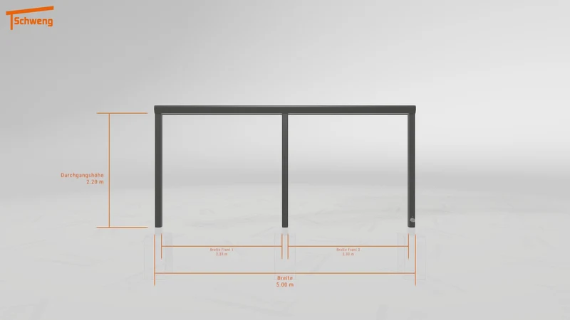 #DE Schweng Terrassenüberdachung S400 (ID 5m979z)