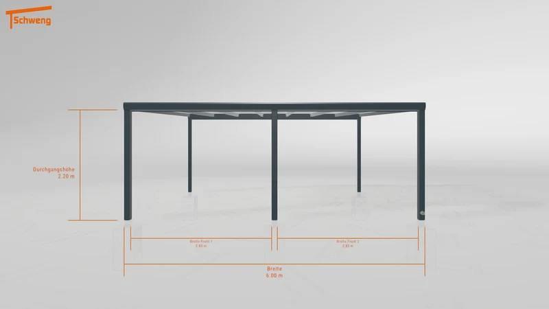 #DE Schweng Pultdachcarport S400 (ID 2qb9bg) #MTG