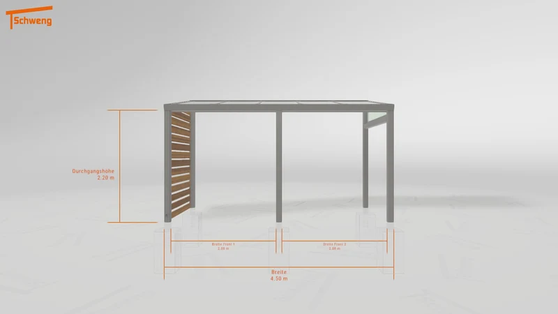 #DE Schweng Terrassenüberdachung S350 (ID dvzdz8)