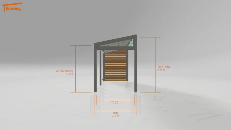 #DE Schweng Terrassenüberdachung S350 (ID dvzdz8)