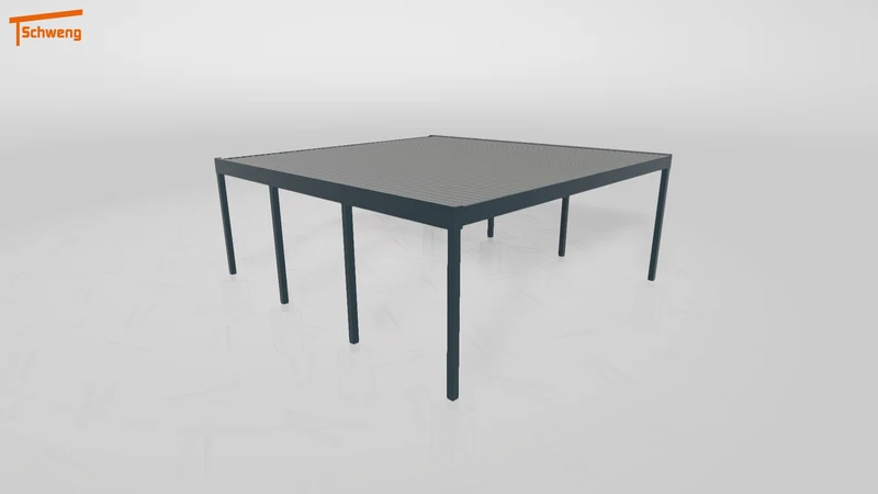 #DE Schweng Flachdachcarport C600+ (ID dvz73q) #MTG