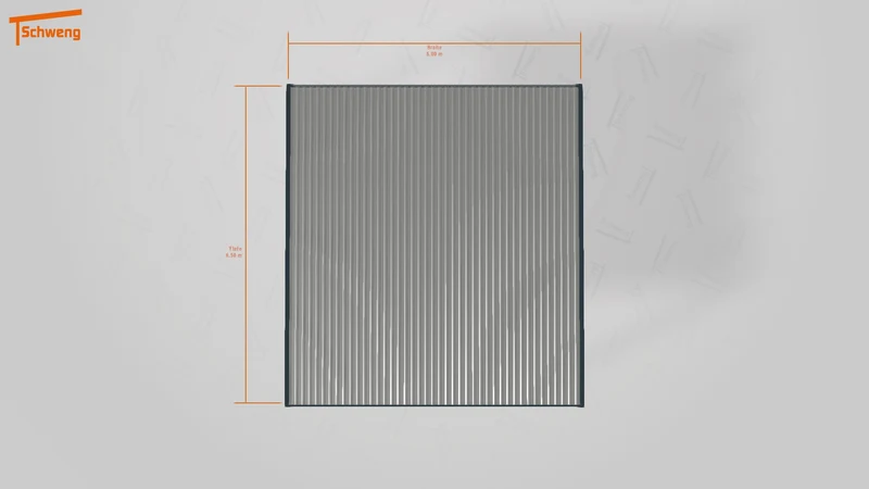 #DE Schweng Flachdachcarport C600+ (ID dvz73q) #MTG