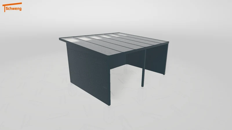 #DE Schweng Pultdachcarport S400 (ID n549qv)