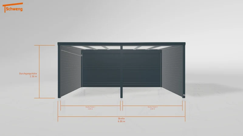 #DE Schweng Pultdachcarport S400 (ID n549qv)