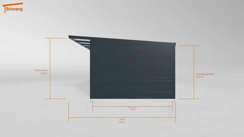 #DE Schweng Pultdachcarport S400 (ID n549qv)