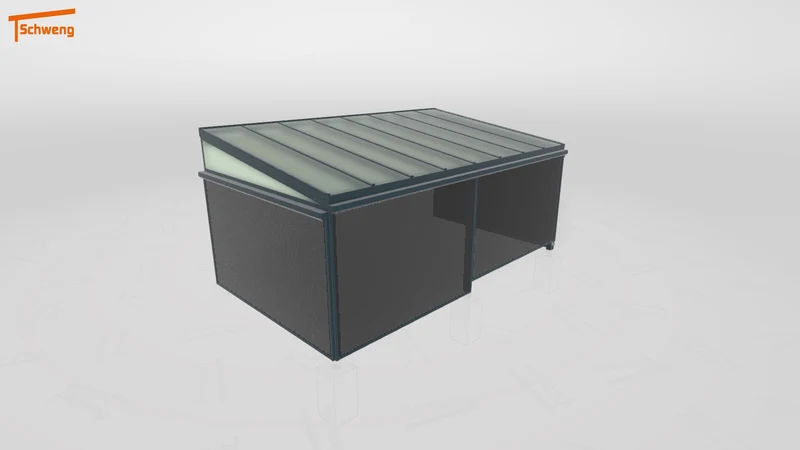 #DE Schweng Terrassenüberdachung S350 (ID 857zxw)