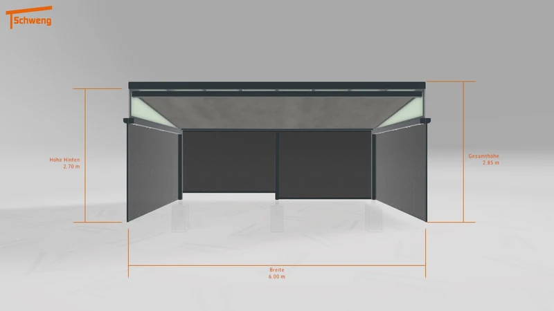 #DE Schweng Terrassenüberdachung S350 (ID 857zxw)