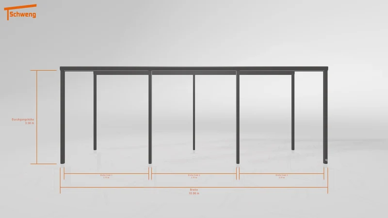 #DE Schweng Pultdachcarport S400 (ID rjrxvk) #MTG