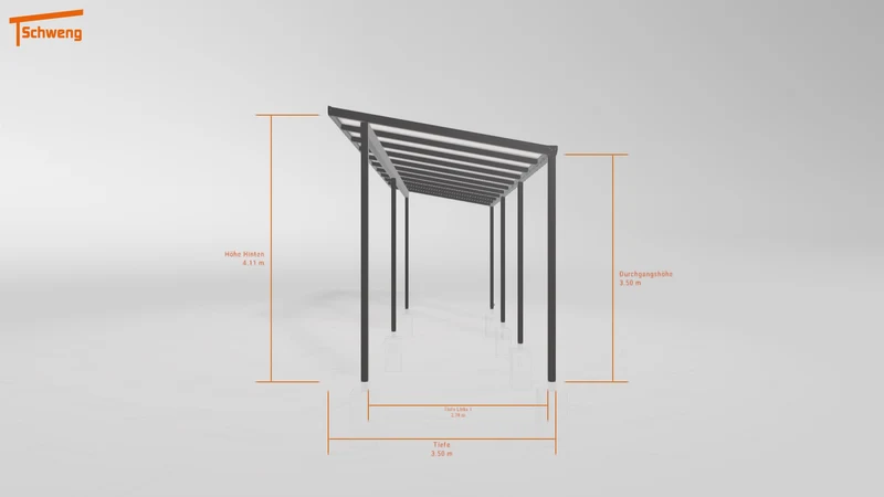 #DE Schweng Pultdachcarport S400 (ID rjrxvk) #MTG