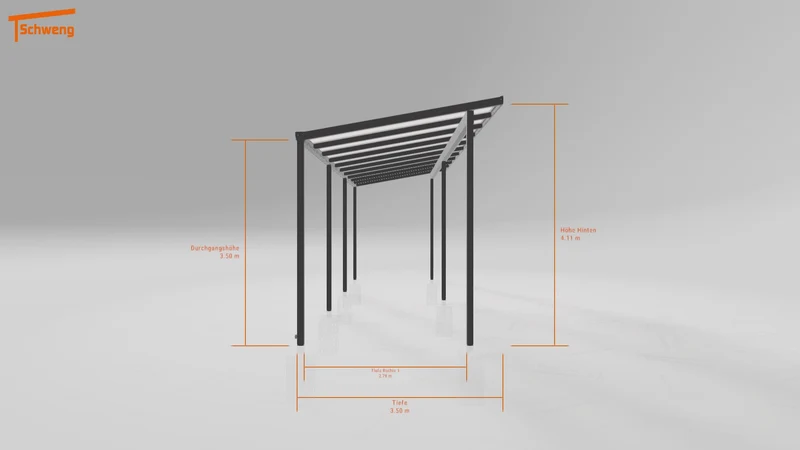 #DE Schweng Pultdachcarport S400 (ID rjrxvk) #MTG