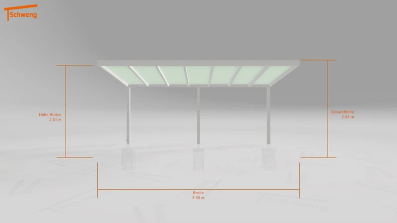 #DE Schweng Pultdachcarport S350 (ID bkjy3b) #MTG
