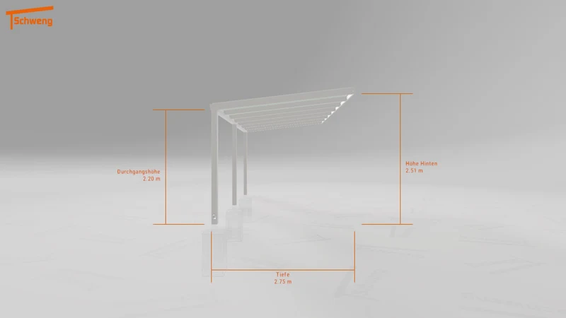 #DE Schweng Pultdachcarport S350 (ID bkjy3b) #MTG