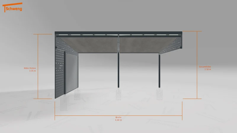 #DE Schweng Terrassenüberdachung S400 (ID 33pnxp)